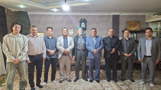 برنامه پنجاه ونهم دیدار صمیمانه مدیریت شهری باریش سفیدان صفادشت