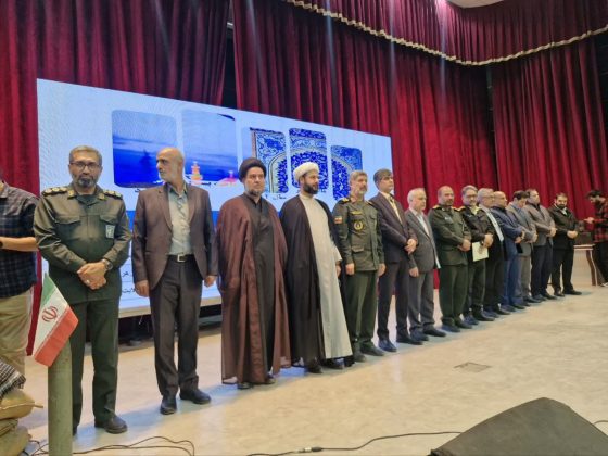 همایش باشکوه تجلیل ازفرماندهان ادوارناحیه مقاومت بسیج شهرستان