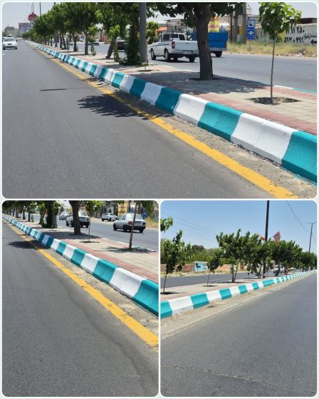 نوسازی زیرساخت‌های بلوار امام خمینی (ره)